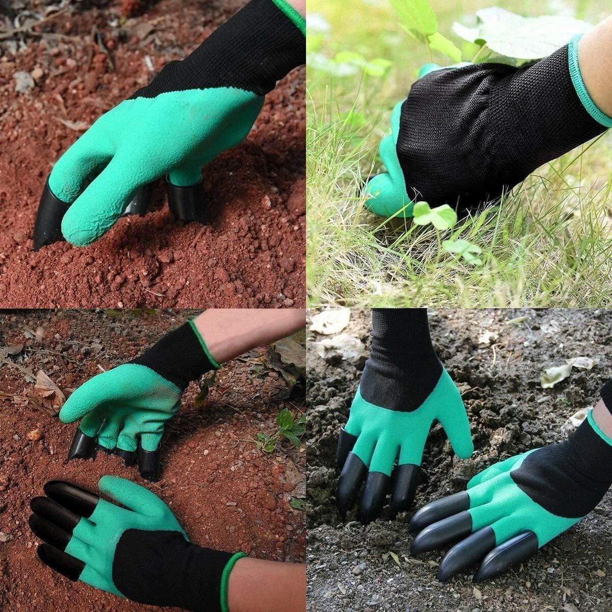 🧤 Waterproof Gardening Gloves with Claws